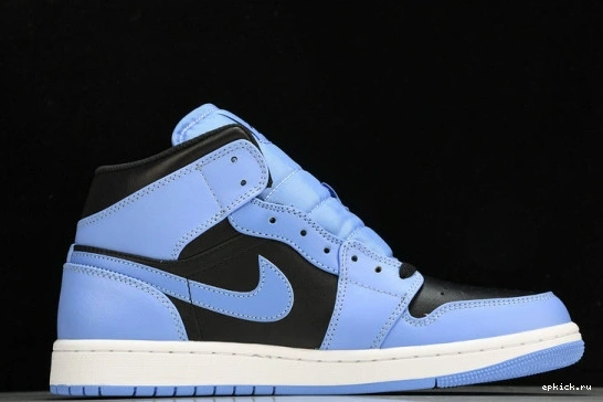 Rep EP Mid  DQ8426-401 DQ8426-401 Black 1 Blue University Jordan  0314